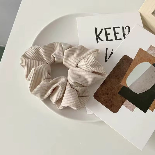 Ribbed Scrunchies