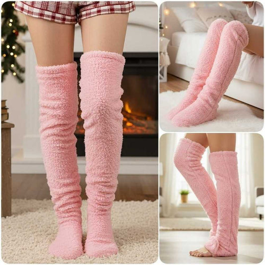Fuzzy Long Socks