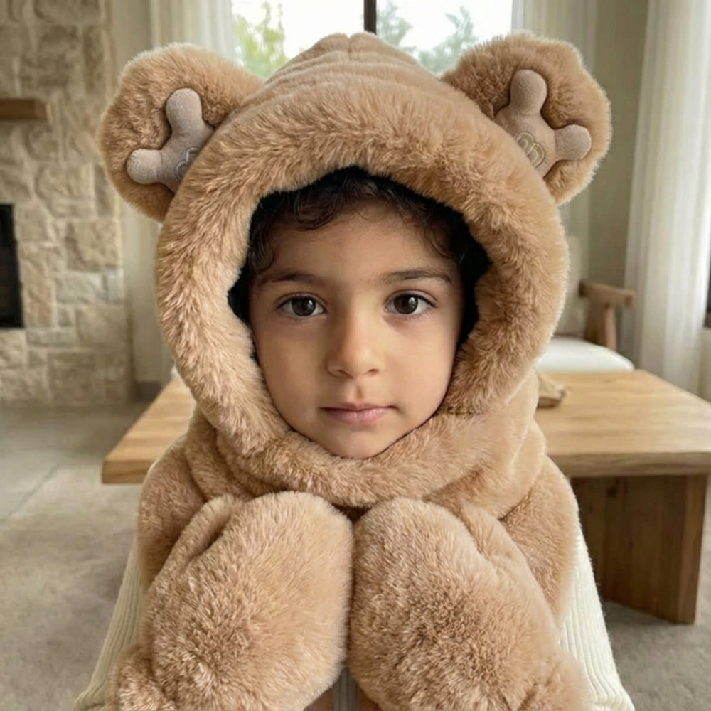 Cozy 3-in-1 Hooded Scarf