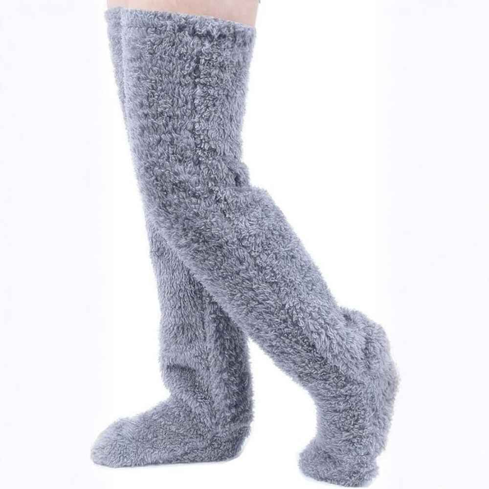 Fuzzy Long Socks