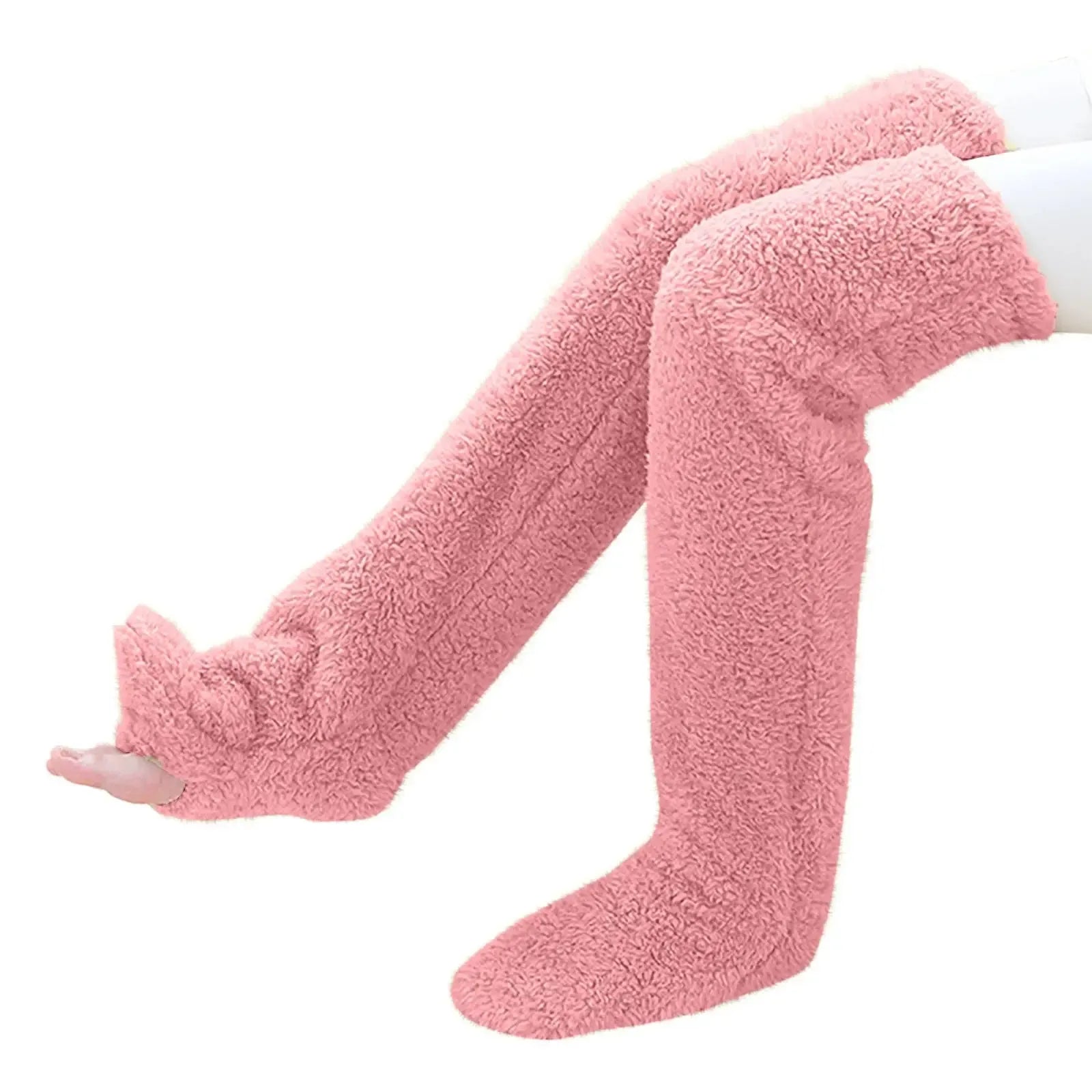 Fuzzy Long Socks