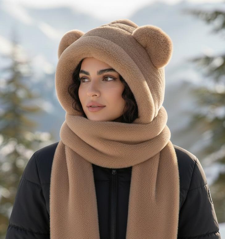 Cozy 3-in-1 Hooded Scarf