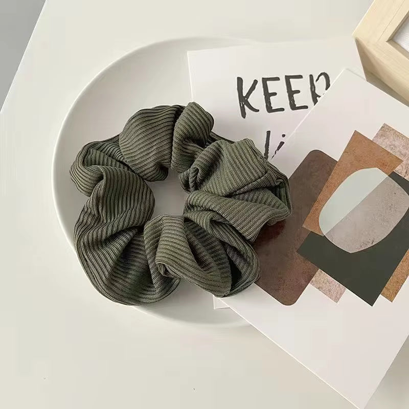 Ribbed Scrunchies