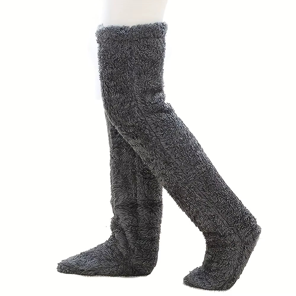 Fuzzy Long Socks