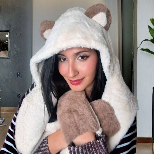 Cozy 3-in-1 Hooded Scarf