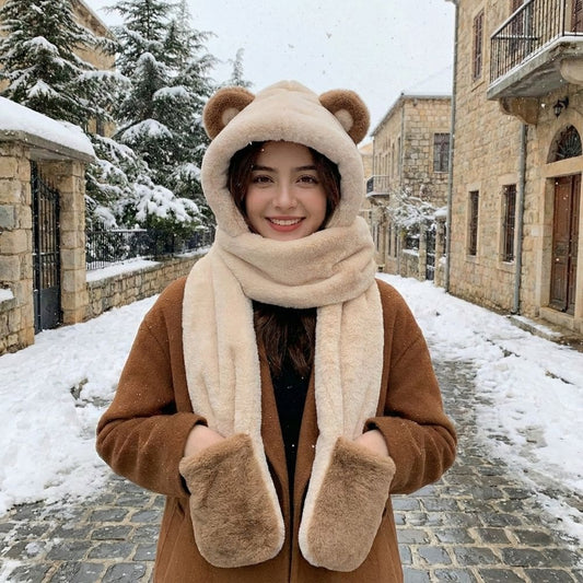 Cozy 3-in-1 Hooded Scarf