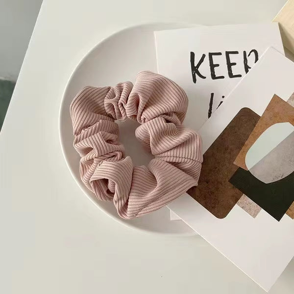 Ribbed Scrunchies
