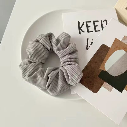 Ribbed Scrunchies