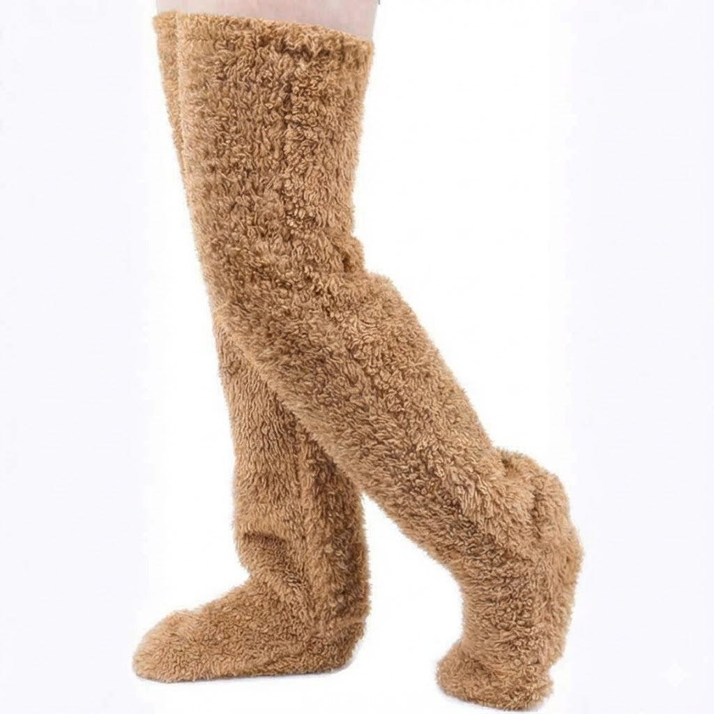 Fuzzy Long Socks